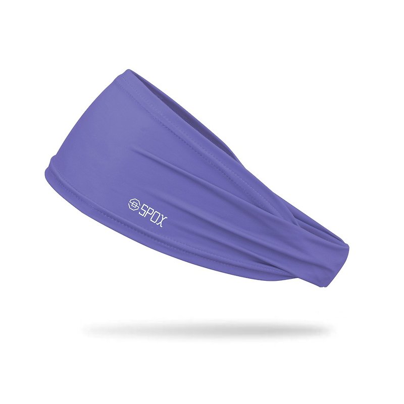 【多巴胺太空紫】- SPOX 凉感运动潮流头巾 冬季素色 排汗速干 头 - 其他 - 聚酯纤维 紫色