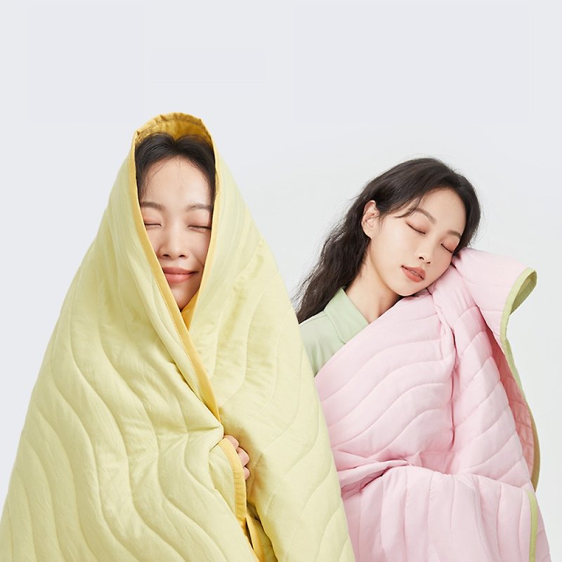 觉轻松 圆野多功能可水洗抱枕被-2色 - 被子/毛毯 - 聚酯纤维 绿色