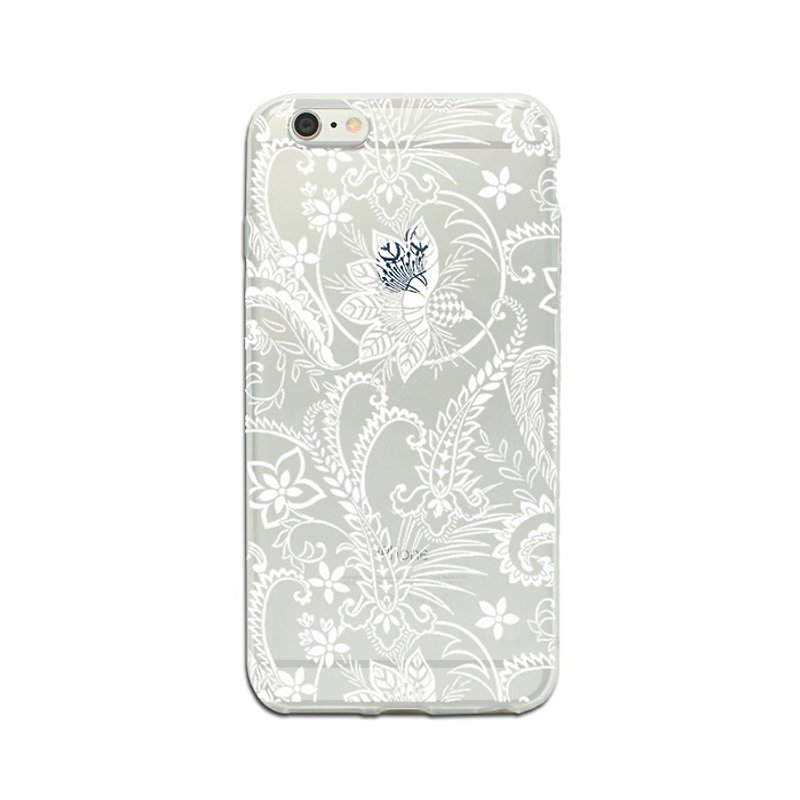Clear iPhone case Samsung Galaxy case white case 1215 - 手机壳/手机套 - 塑料 