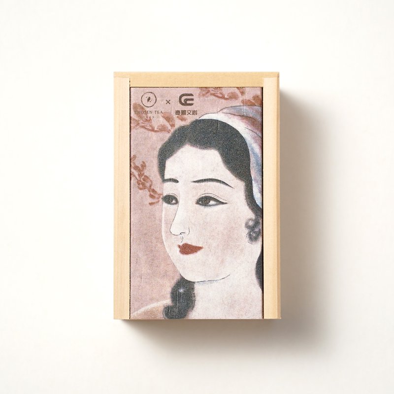 联名款/ 美人茶叶木盒-东方美人-国立台湾图书馆x点茶1869 - 茶 - 木头 