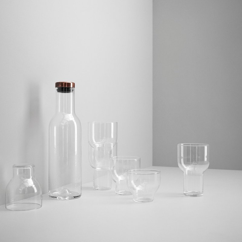 【MENU 丹麦设计家居】Bottle Carafe 玻璃瓶 - 其他 - 玻璃 