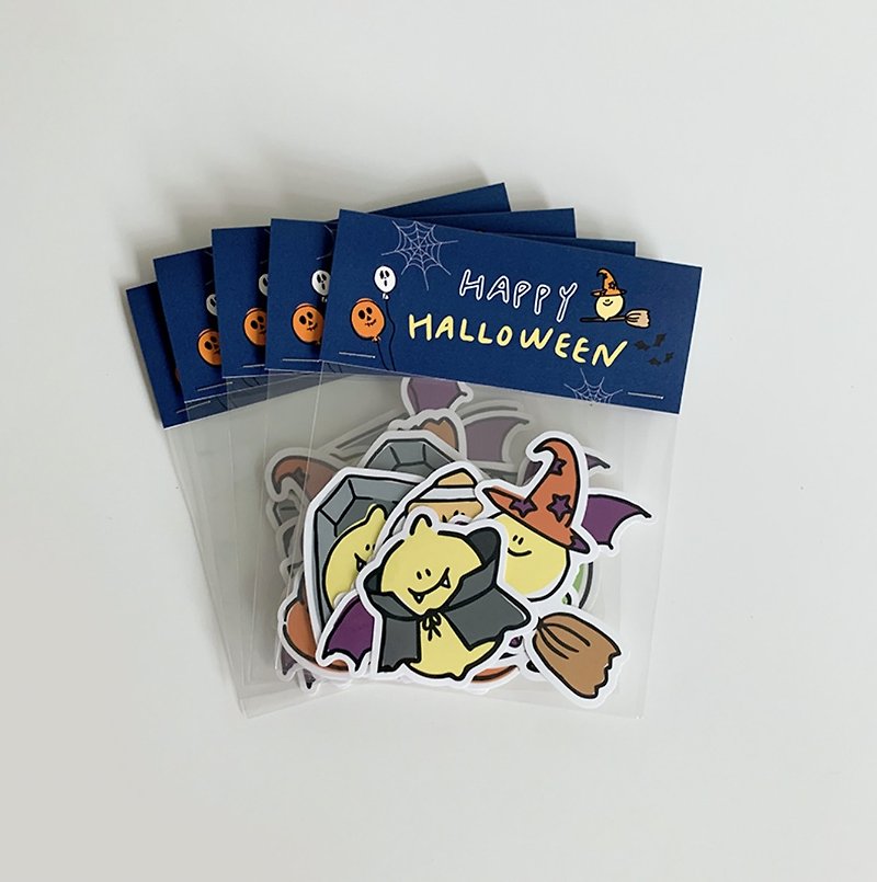 【现货】Second Morning Halloween Sticker Pack 贴纸套装 (8p) - 贴纸 - 其他材质 透明