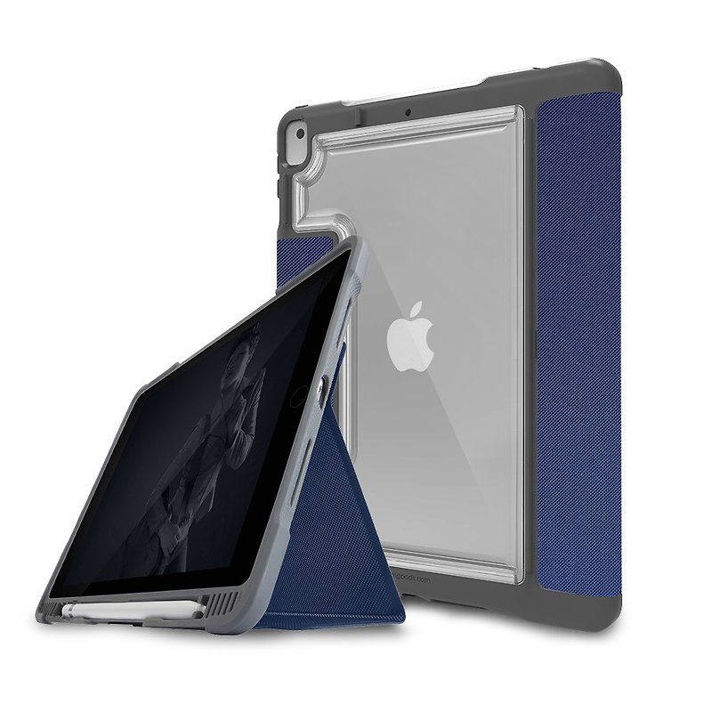 【STM】Dux Plus Duo 系列 iPad 第7/8/9代 10.2寸 保护壳 (蓝) - 平板/电脑保护壳 - 塑料 蓝色