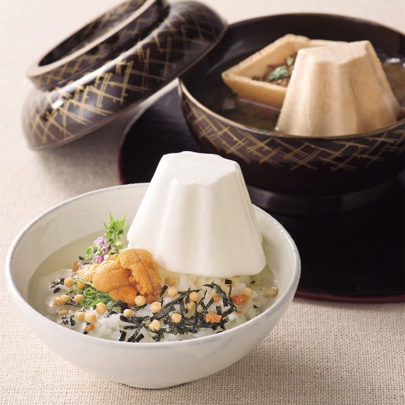 富士山造型最中饼礼盒(茶泡饭/味噌汤) Fuji Style Monaka - 料理包 - 其他材质 多色