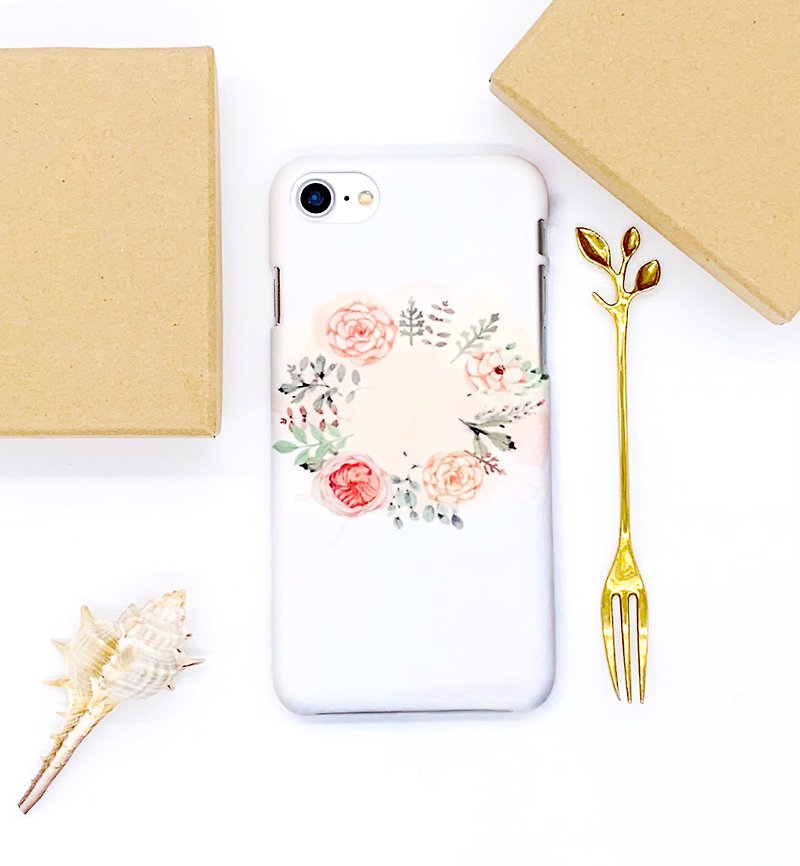 春暖花圈圈-iPhone原创手机壳/保护套 - 手机壳/手机套 - 塑料 