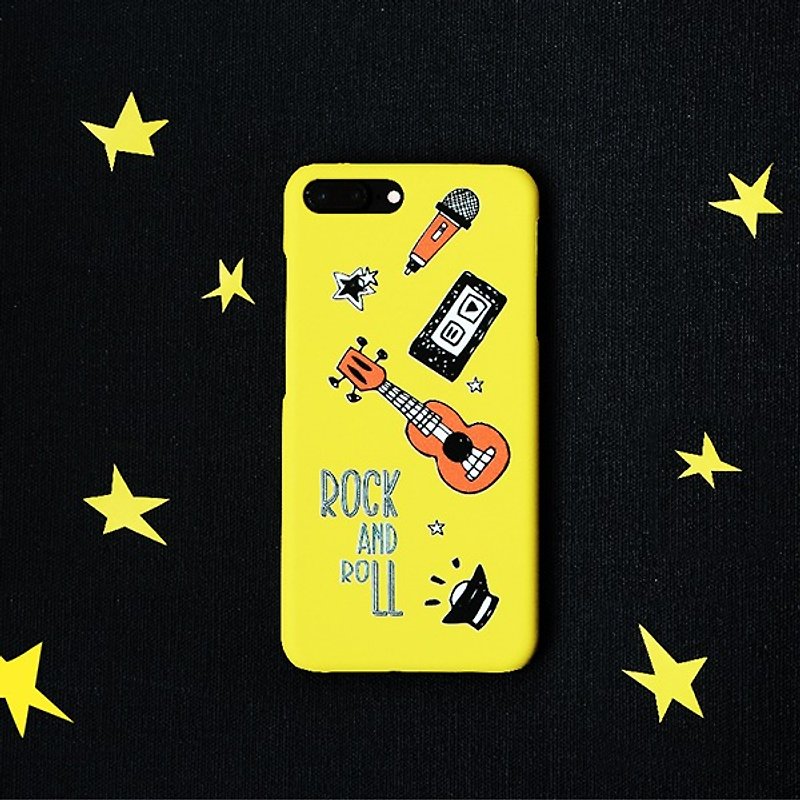 iPhone系列 乐活摇滚派对手机壳 /保护套 - 手机壳/手机套 - 塑料 黄色