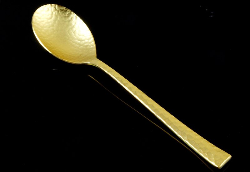 暮暮 WASABI GOLD餐匙 - 餐刀/叉/匙组合 - 其他金属 金色