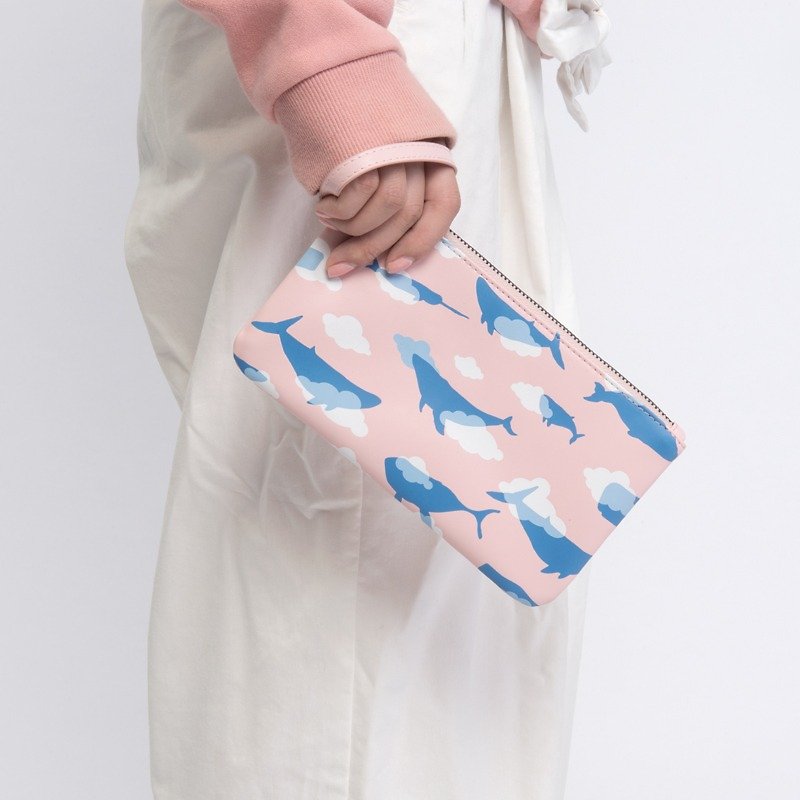 KIITOS 海物语系列杂物包--鲸鱼款 - 化妆包/杂物包 - 真皮 多色