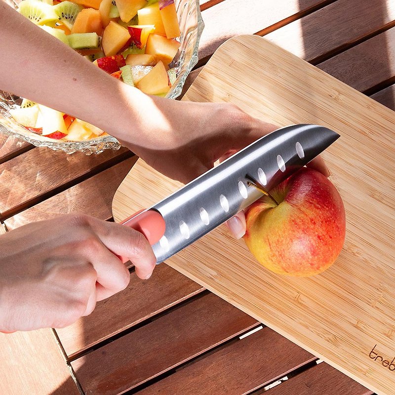 意大利trebonn Santoku Knife 三德刀-18cm - 菜刀/刀架 - 不锈钢 多色