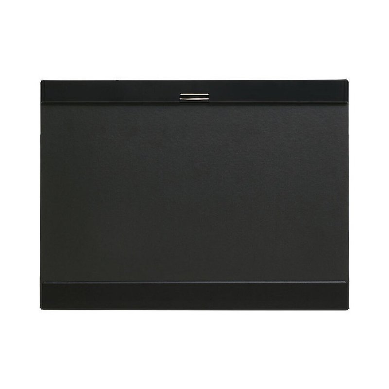 【KING JIM】MAGFLAP 磁吸式板夹 黑色A3 横式 - 文件夹/资料夹 - 塑料 黑色