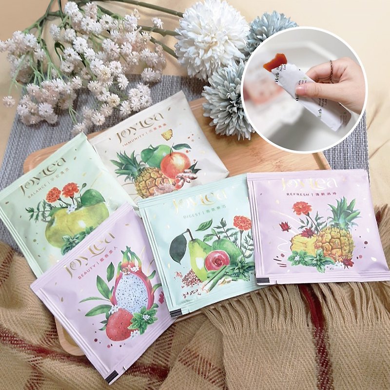 【团购礼盒/包邮】joytea联名款 养生天然花果果茶 酵素保健食品 - 茶 - 浓缩/萃取物 