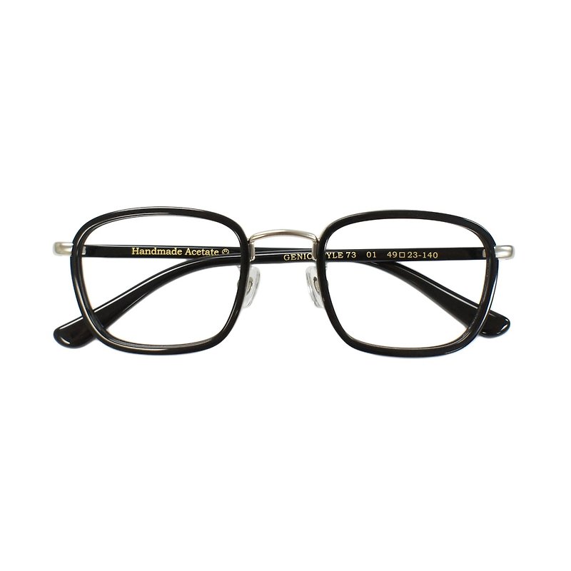 手工板材 复古方框眼镜 - 眼镜/眼镜框 - 塑料 多色