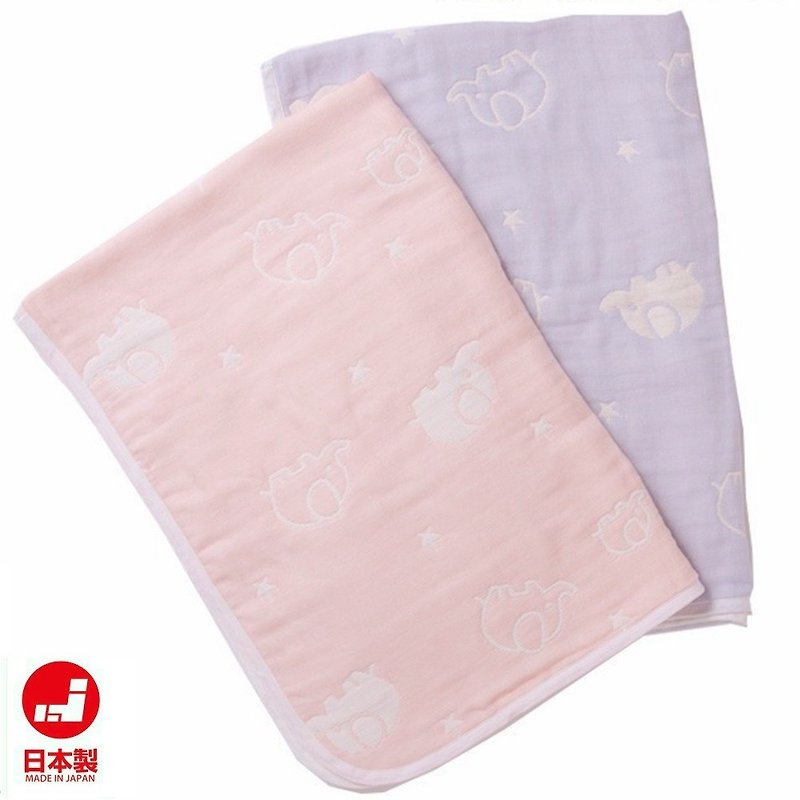 日本制Aenak 大象婴儿童六层纱被(2色) - 婴儿床上用品 - 棉．麻 多色