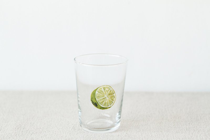 【+t企划】水果玻璃杯-柠檬半颗 - 杯子 - 玻璃 透明