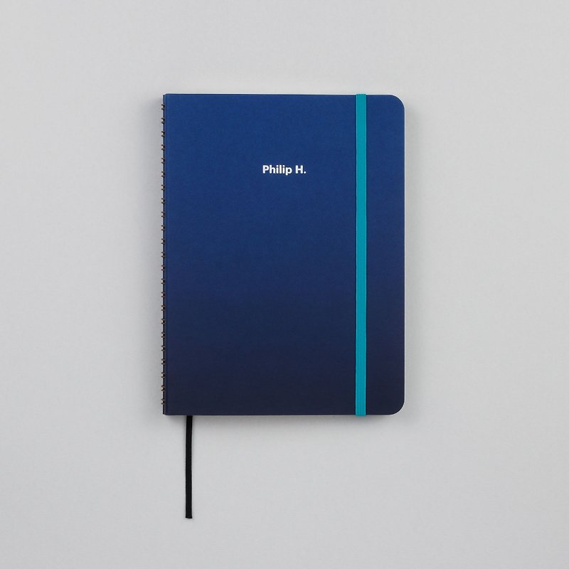 Deep Blue A5 笔记本 / 写生簿 - 笔记本/手帐 - 纸 蓝色