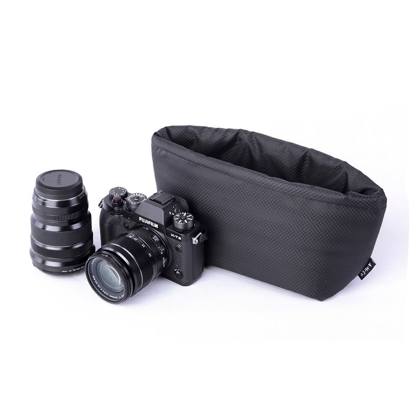 小小相机内胆 轻巧简单 防水 单肩包 手袋 - 相机包/相机袋 - 防水材质 黑色