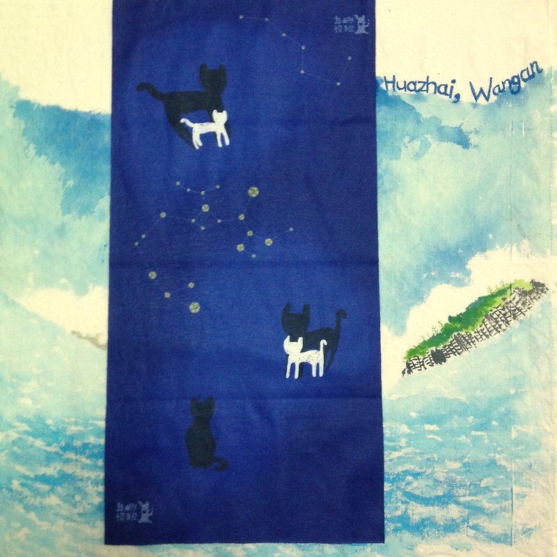 小岛猫的日常系列魔术头巾--夜晚 - 其他 - 其他材质 蓝色