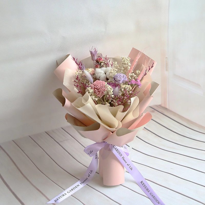 G14粉色系干燥花束 - 干燥花/捧花 - 植物．花 