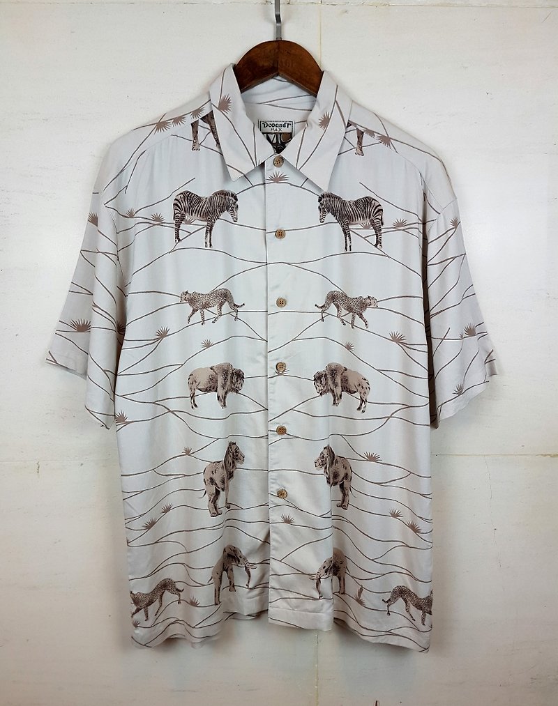 小龟葛格 日本-草原派对古着衬衫 vintage - 男装衬衫 - 其他材质 