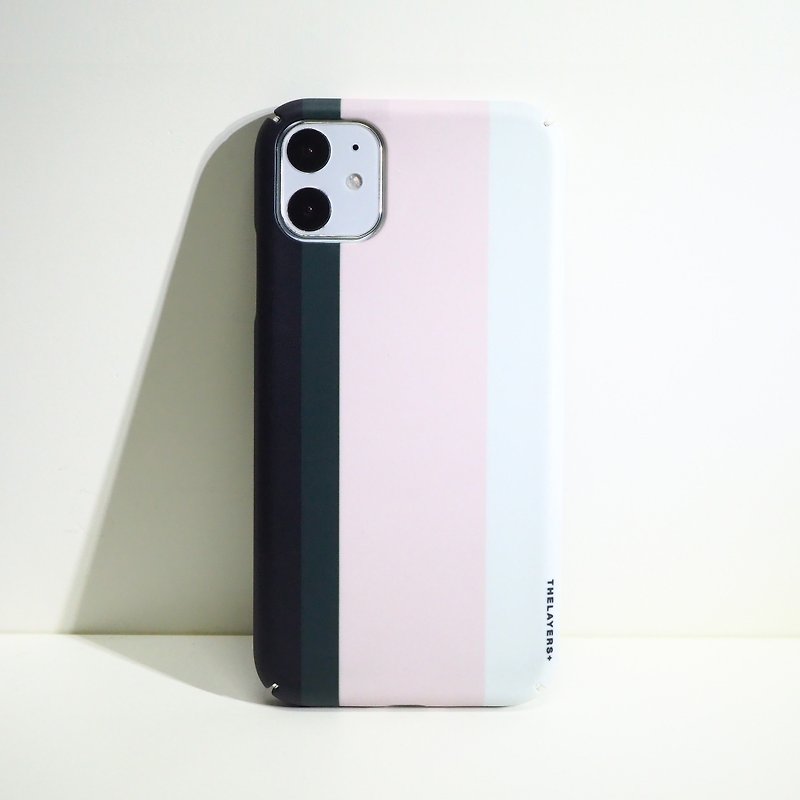 定制化 | 简约灰粉ACROPOLIS Phone case 刻字订制原创手机壳 - 手机壳/手机套 - 塑料 粉红色