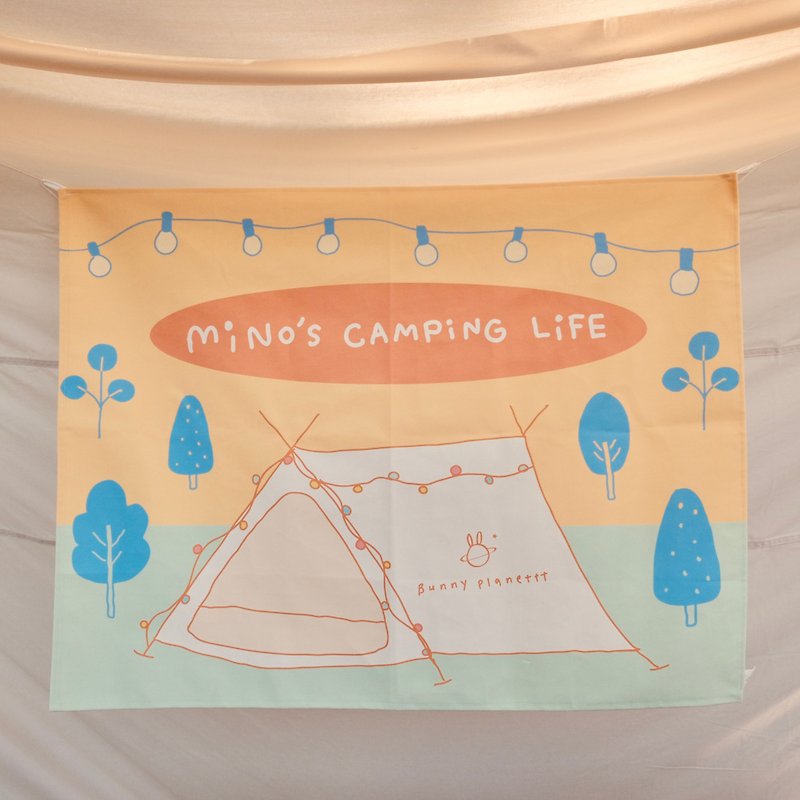 【安心出货】【定制】 Camping Life 露营装饰挂布 - 海报/装饰画/版画 - 棉．麻 多色