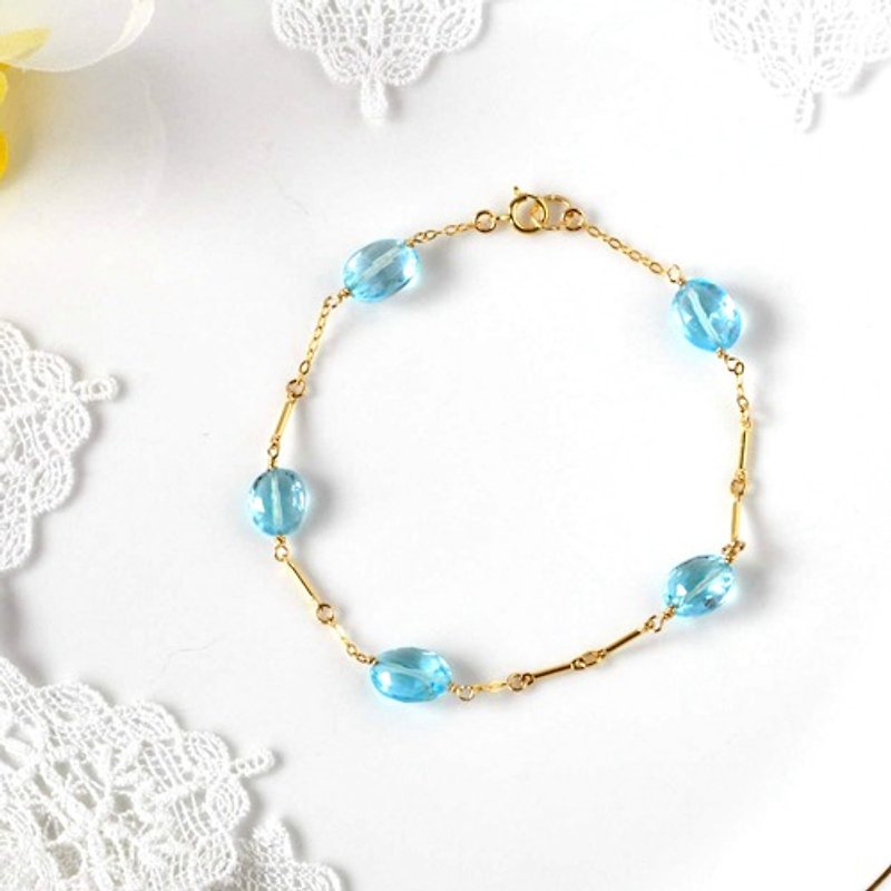 Precious Natsuzora Blue/Blue Topaz Bracelet