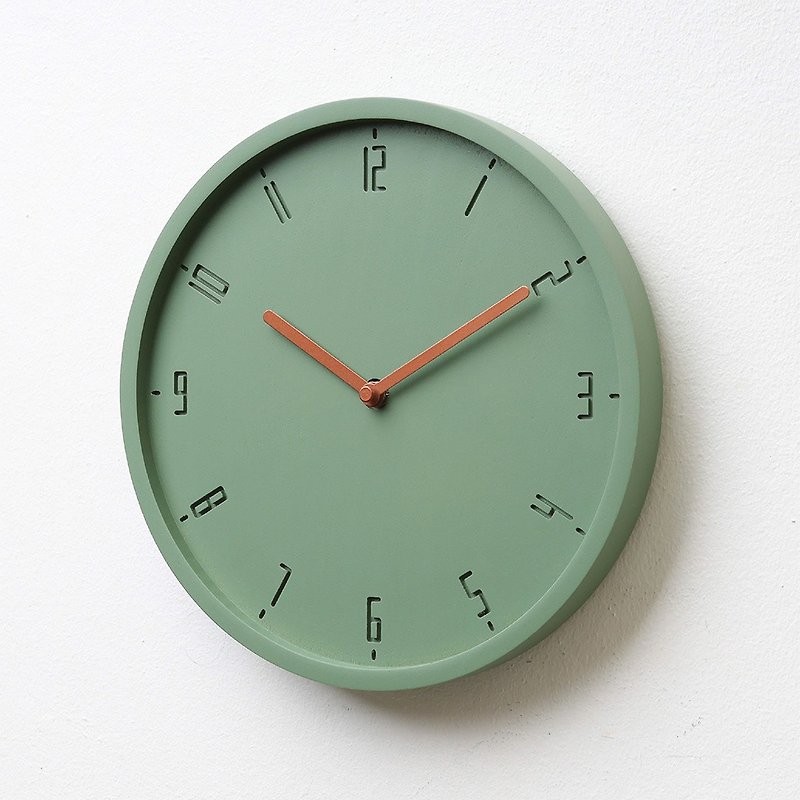 特价-Pana Objects 复刻时光-挂钟(绿色) 外盒微瑕 - 时钟/闹钟 - 木头 咖啡色