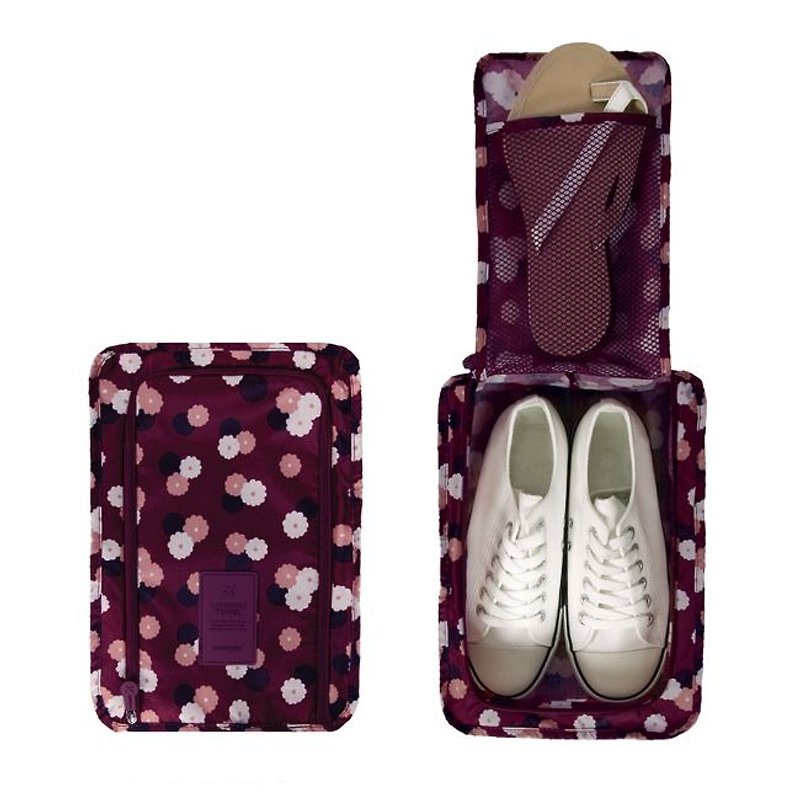 MPL5折-旅行收纳手提鞋袋V3-雏菊酒红,MPL24895 - 其他 - 塑料 紫色