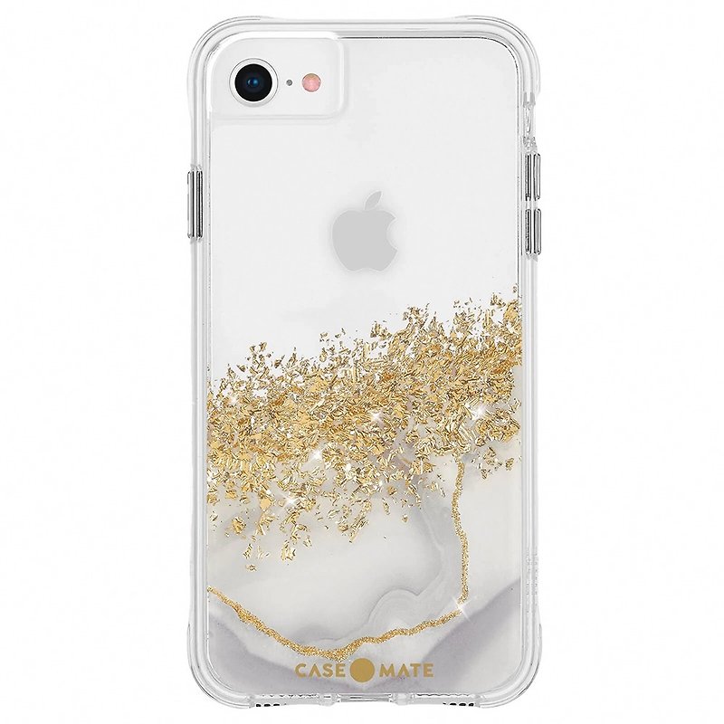iPhone SE (第三/二代) Karat Marble鎏金石纹防摔抗菌手机防摔壳 - 手机壳/手机套 - 其他材质 