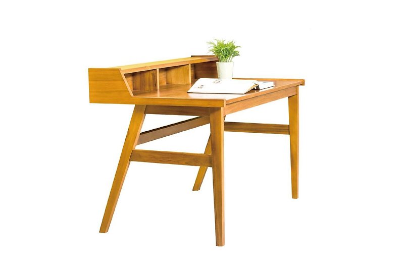 克莉丝蒂娜柚木经典设计款书桌 Christina Classic Desk - 其他家具 - 木头 
