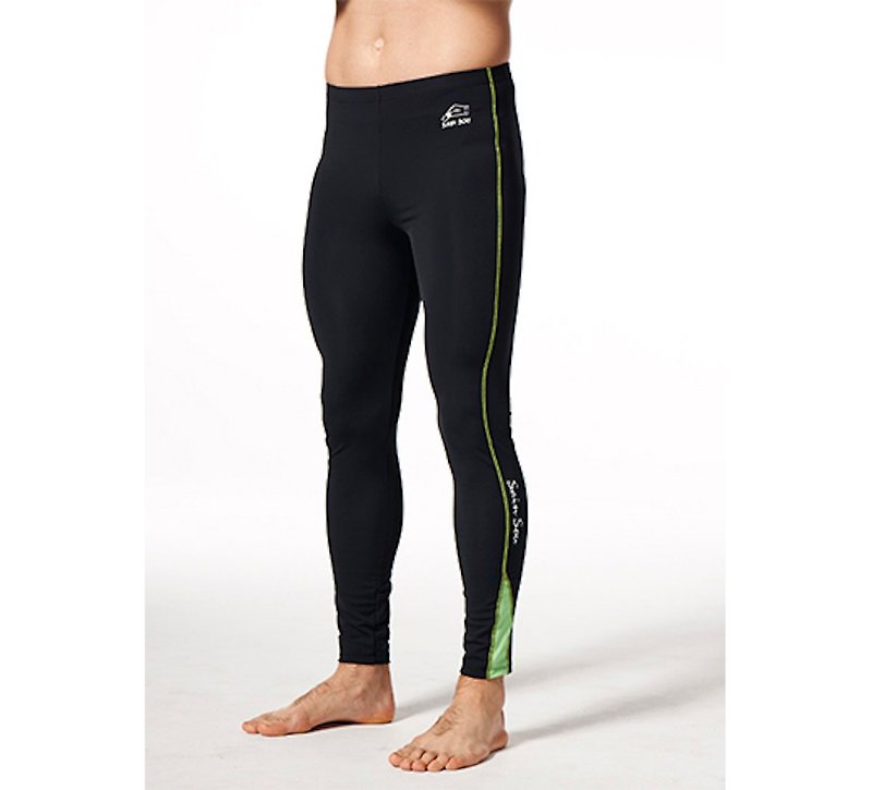 MIT 运动机能裤(水陆两用) 水母裤 - 男装泳裤 - 尼龙 黑色
