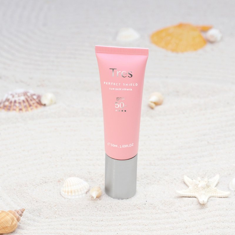 亲肤美肌防晒乳SPF50+ l 水感高系数 美白不反黑 - 防晒 - 其他材质 粉红色
