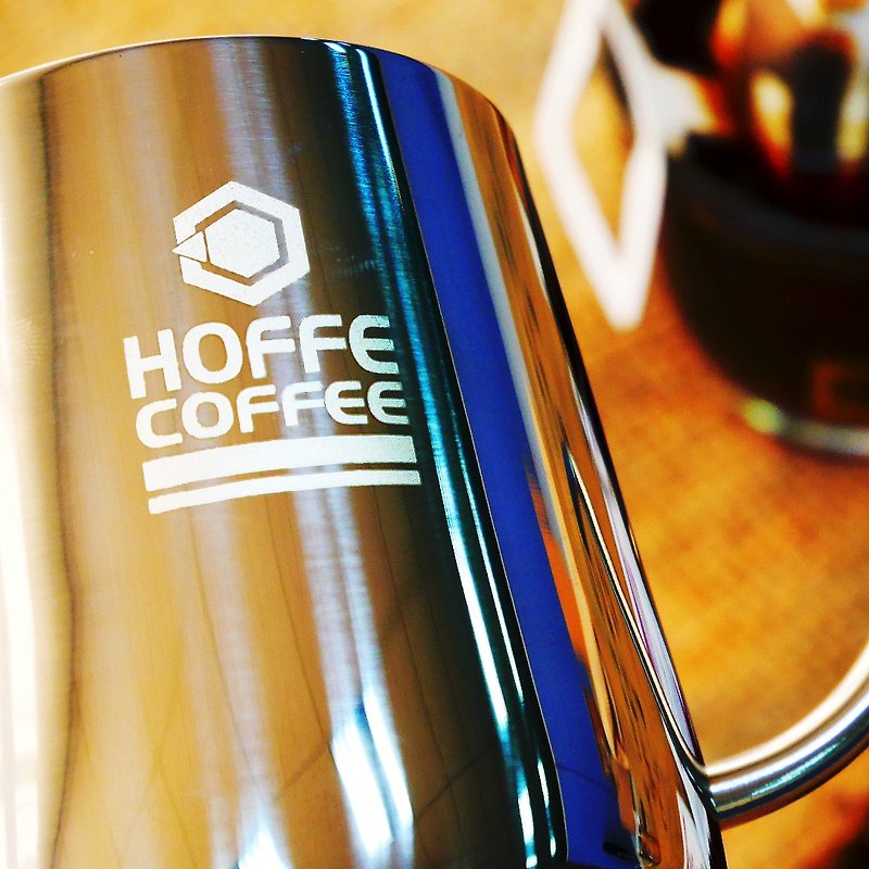 HOFFE不锈钢挂耳式手冲壶250ml咖啡细嘴壶 - 咖啡杯/马克杯 - 其他金属 白色