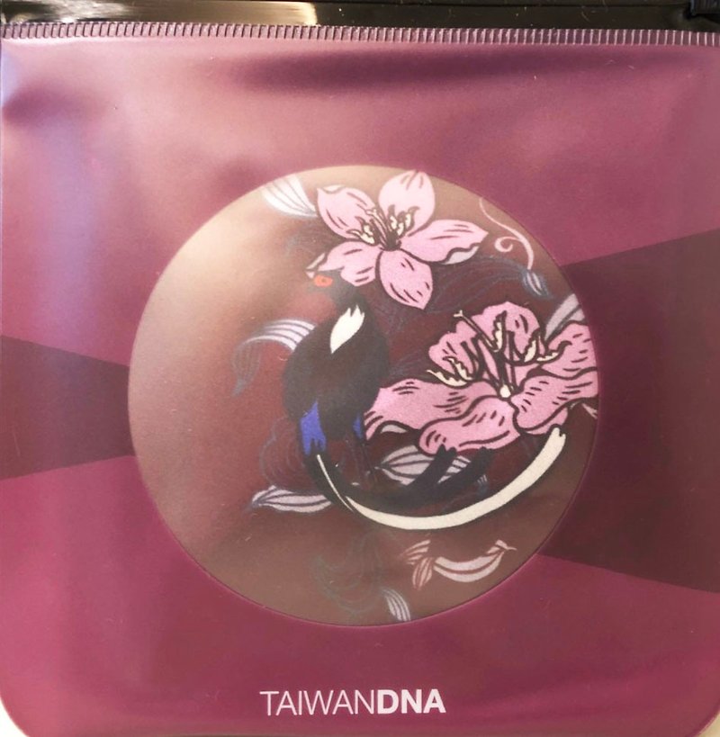 TAIWAN DNA 质感柔肤丝巾 - 蓝腹鹇 - 丝巾 - 丝．绢 