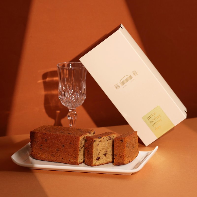 兰姆葡萄磅蛋糕 单条礼盒 - 蛋糕/甜点 - 新鲜食材 咖啡色