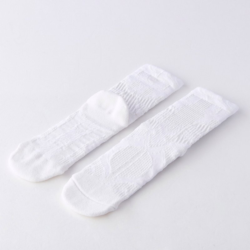 DIZY 瓷白 － 中筒休闲袜 - 袜子 - 其他人造纤维 白色