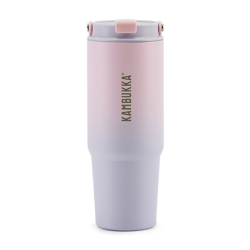 KAMBUKKA 不锈钢提手款随行杯 (SS) 28oz (820ml) - 梦幻粉紫 - 水壶/水瓶 - 不锈钢 粉红色