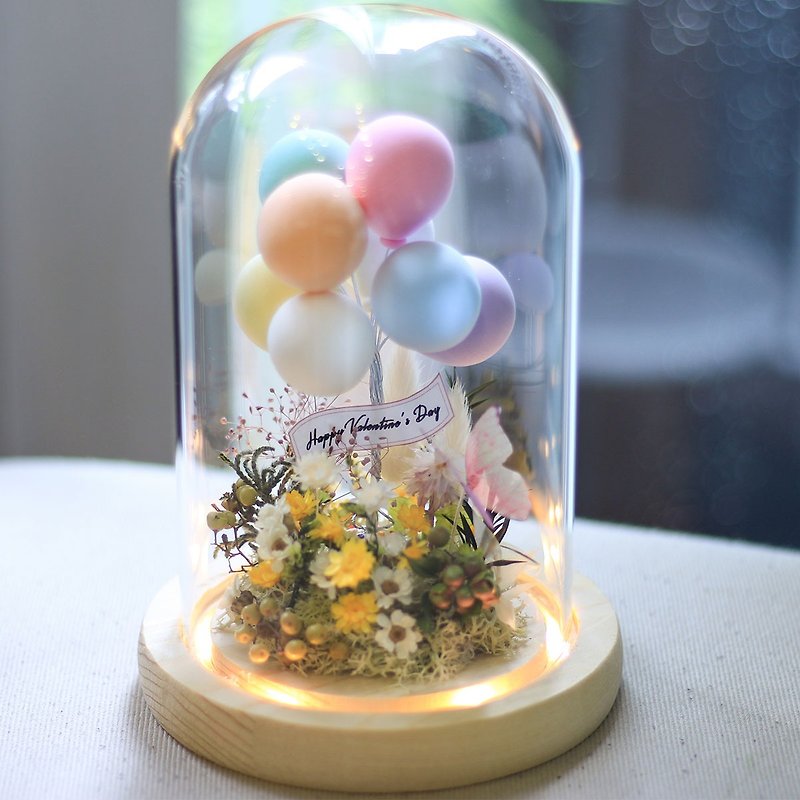 【一人成团】天外奇迹汽球玻璃罩盅 手作体验课程 台中 - 植栽 - 植物．花 