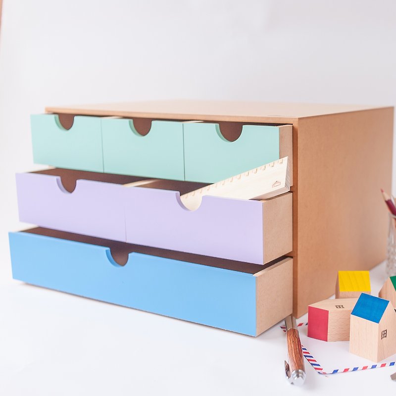 【A4文件收纳盒II】绝版商品 木制文具盒 储物盒 收纳 - 收纳用品 - 木头 