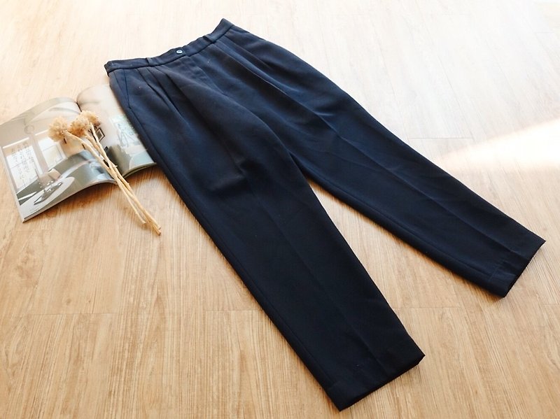 Vintage下着 / 长裤 no.100 - 女装长裤 - 其他材质 蓝色