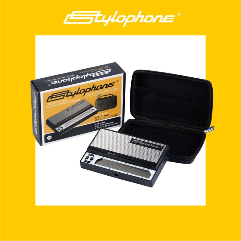【Stylophone】 S-1 口袋合成器 掌上型玩具乐器 携带盒套组 - 数码小物 - 塑料 黑色