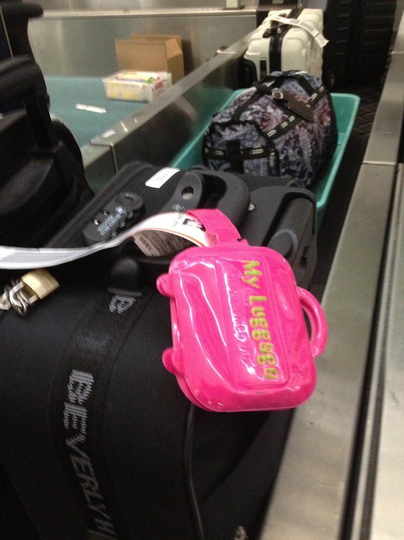 Alfalfa My luggage行李牌(粉红色) - 其他 - 塑料 