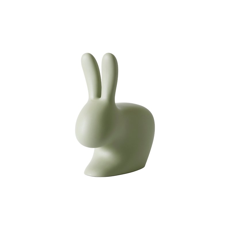 【qeeboo tw】意大利 小兔椅 单椅 摆件 收藏 造型椅 设计师单品 - 其他家具 - 塑料 白色