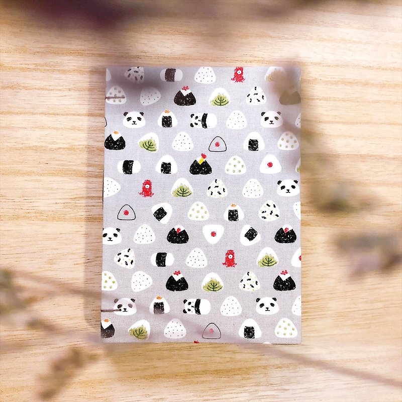 熊猫饭团 - A6 手缝手帐本 - 笔记本/手帐 - 纸 