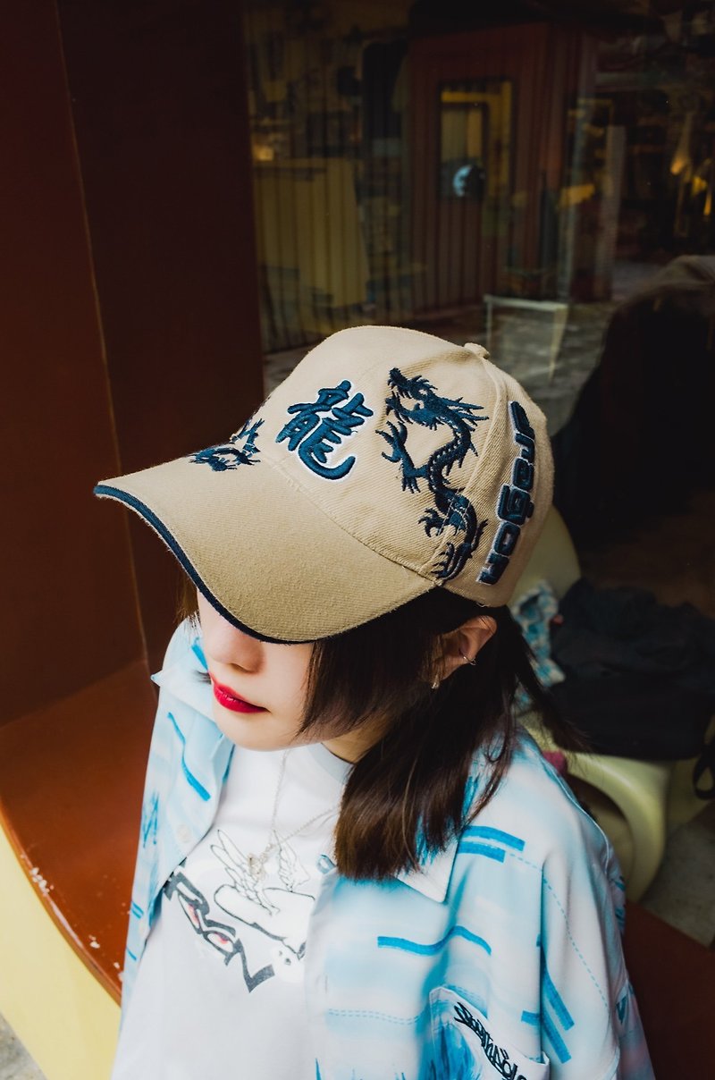 Mega USA Embroidery Dragon Cap  可调式刺绣棒球帽 - 帽子 - 其他材质 