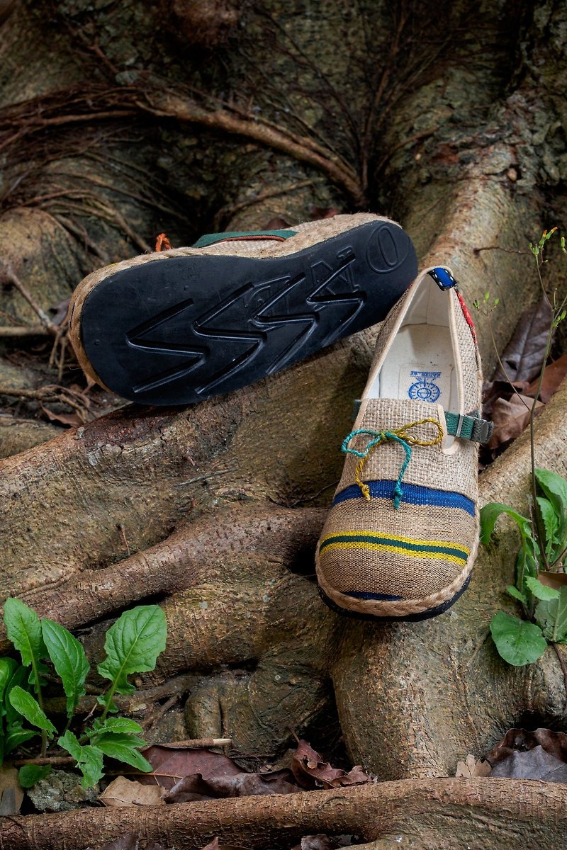 EARTH.er │"NAGA TREE" 天然麻布休闲鞋"NAGA TREE" Eco Shoes│ - 女款休闲鞋 - 棉．麻 