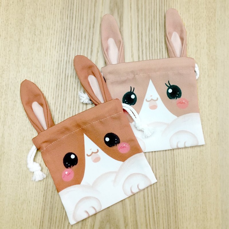 Goody Bag - 2018兔子小福包-4款纸胶+兔兔束口袋 - 纸胶带 - 纸 