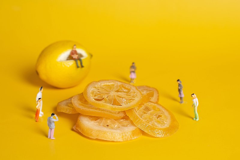 【天然水果干】柠檬干 这是小黄片黄色的柠檬片 - 水果干 - 新鲜食材 