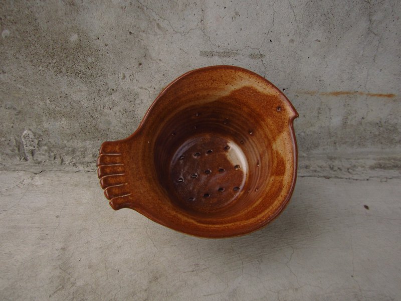 小鸟滤茶器(左手) - 茶具/茶杯 - 陶 