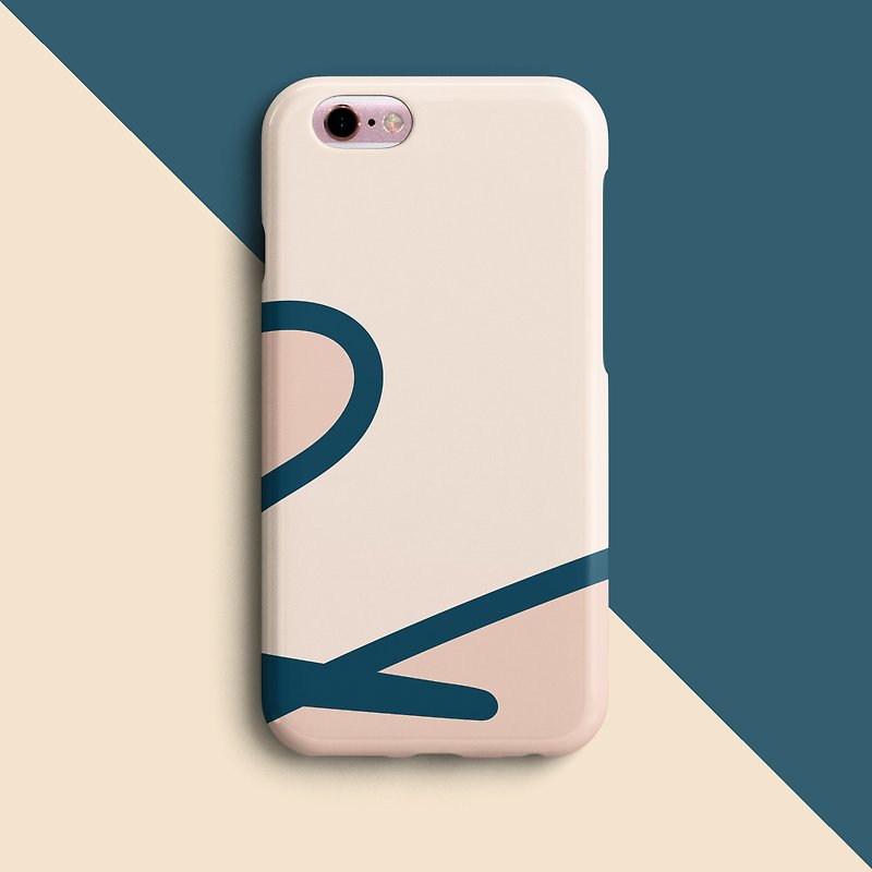 Ribbon/cream Phone case - 平板/电脑保护壳 - 塑料 卡其色